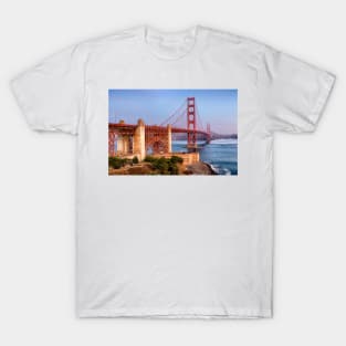 Golden Gate Bridge Landscape T-Shirt